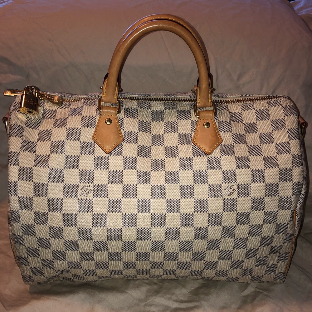 Louis Vuitton SPEEDY BANDOULIÈRE 35 Damien Azur !